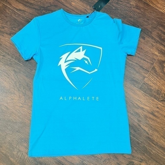 Alphalete Blue Muscle shirt nwt Medium - Picture 1 of 6